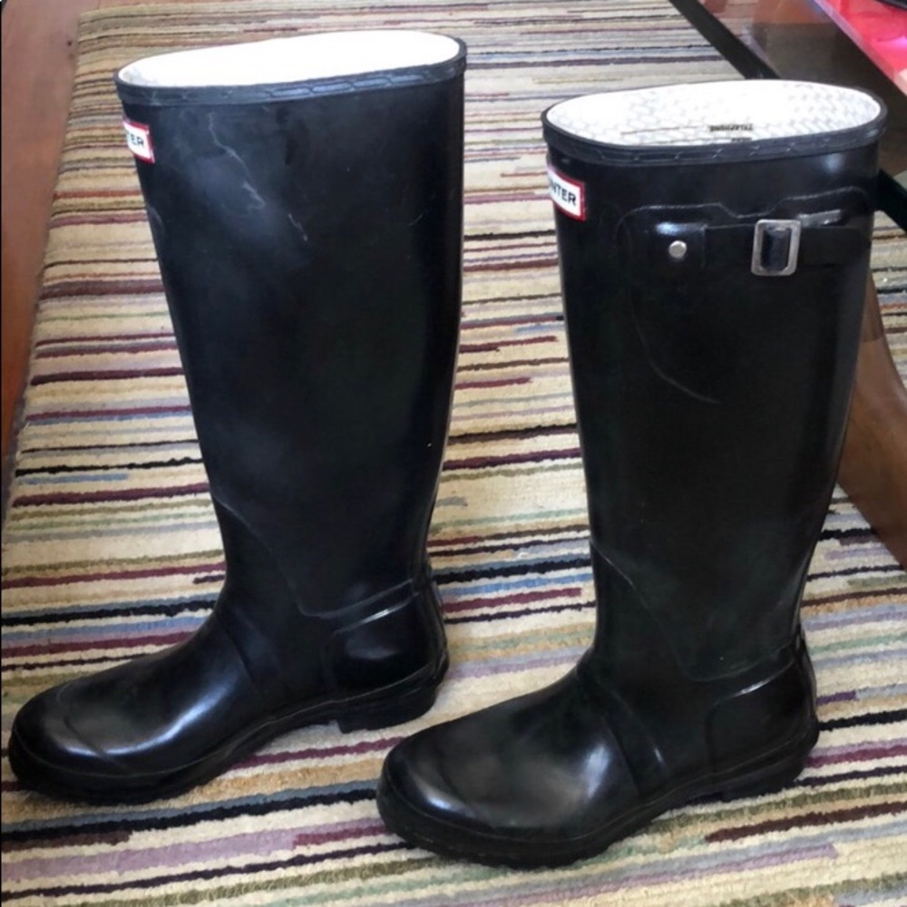 Hunter Adjustable Back Waterproof Rain Boot - image 2